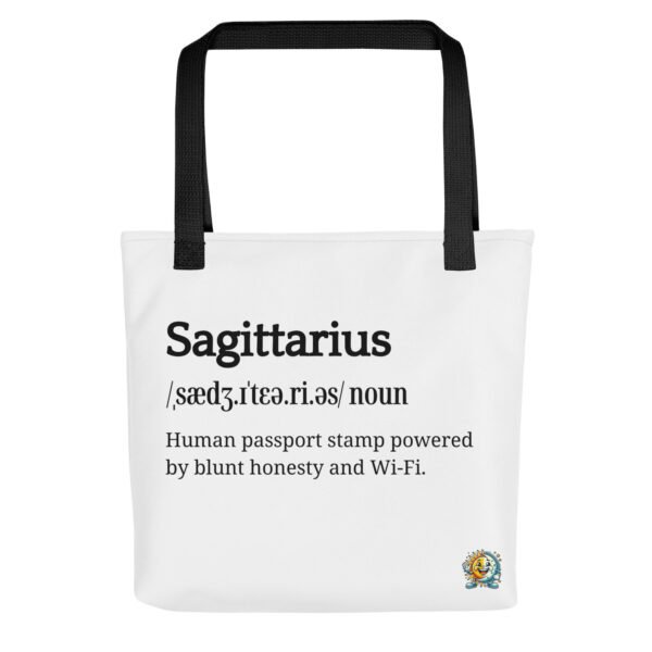 Sagittarius Definition - Tote bag