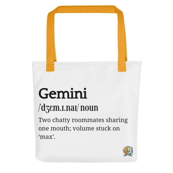 Gemini Definition - Tote bag