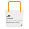 Leo Definition - Tote bag