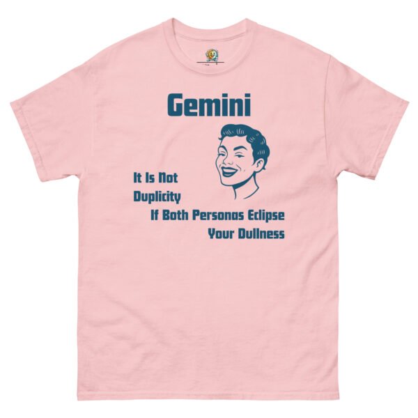 unisex-classic-tee-light-pink-front-68a250b8eb585.jpg Don’t Get Me Wrong Tee – Gemini Edition