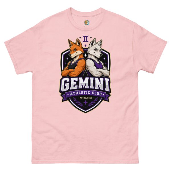 unisex-classic-tee-light-pink-front-6a5416341ed82.jpg Gemini Athletic Club Tee